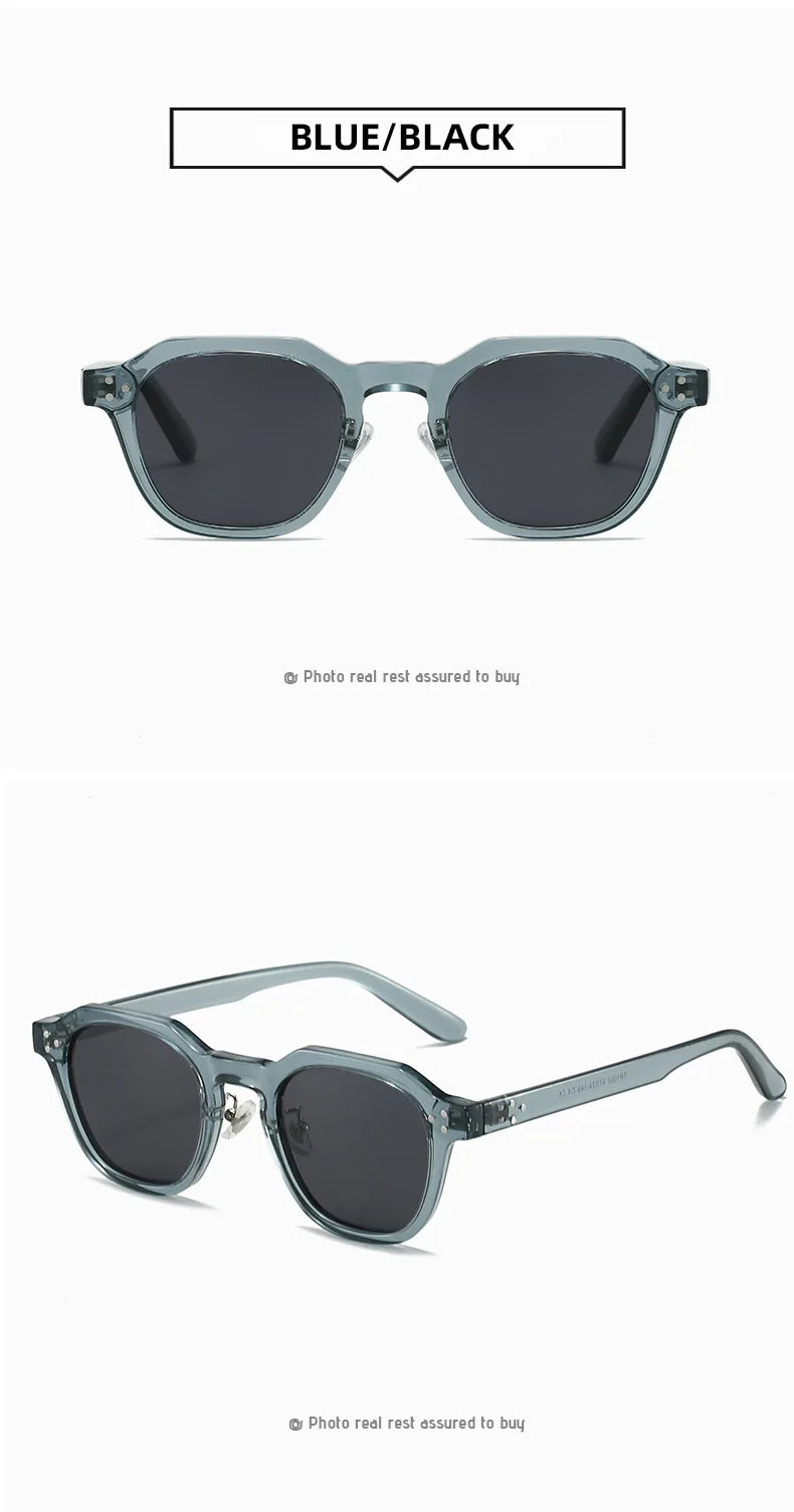 Lunettes De soleil polarisées rétro hommes ultralégères TR90 cadre polygone femmes lunettes De soleil en plein air haute qualité lunettes De voyage Gafas De Sol