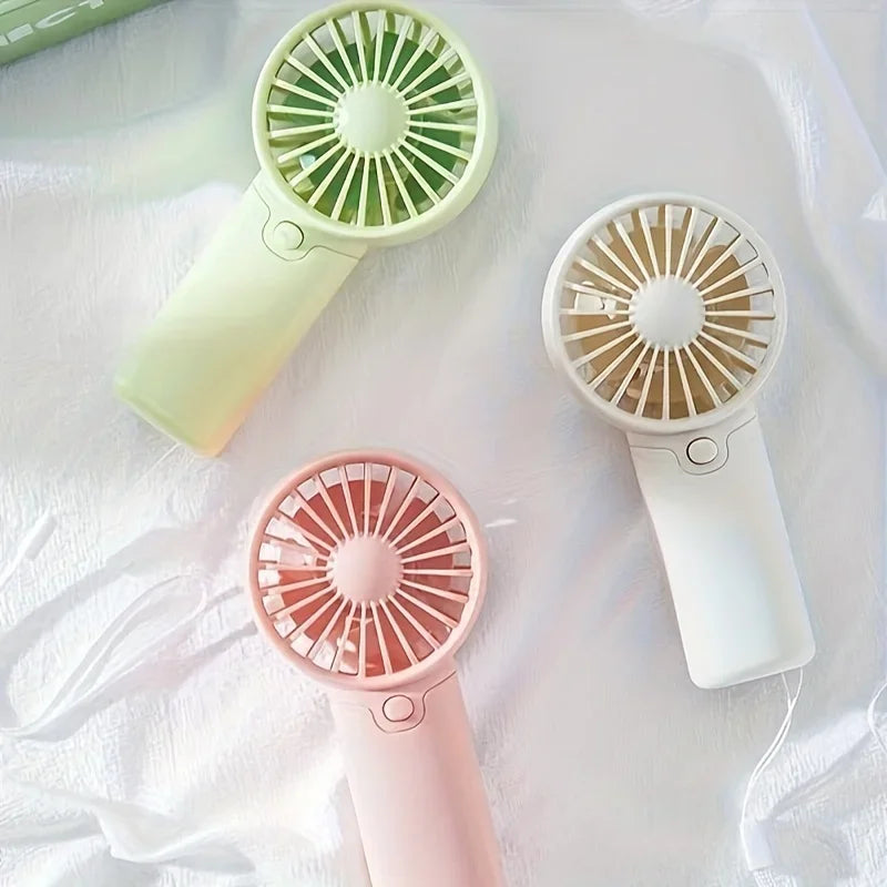 2025 mignon Mini ventilateur Portable ventilateur léger pratique ventilateur taille de poche à faible bruit petit ventilateur électrique étudiant cadeau ventilateur extérieur