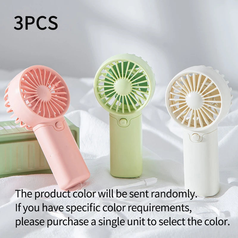 2025 mignon Mini ventilateur Portable ventilateur léger pratique ventilateur taille de poche à faible bruit petit ventilateur électrique étudiant cadeau ventilateur extérieur