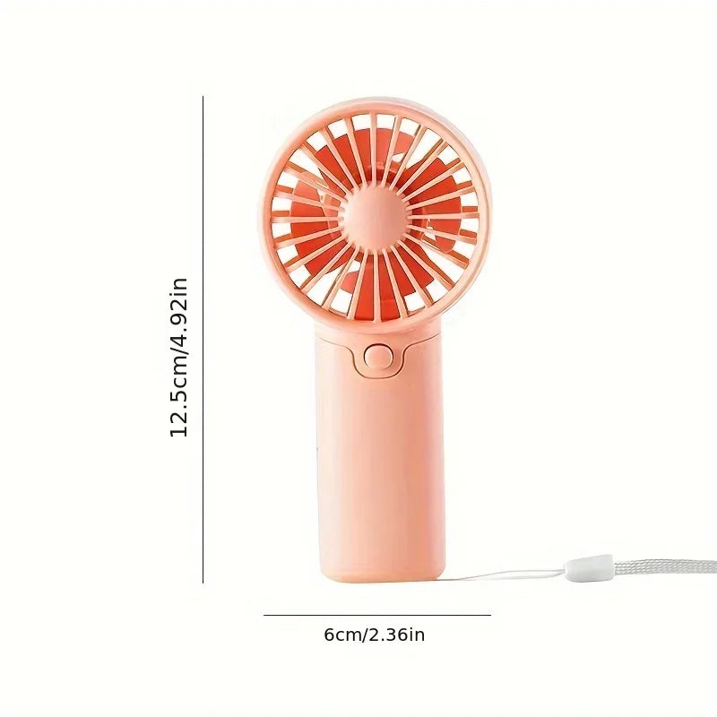 2025 mignon Mini ventilateur Portable ventilateur léger pratique ventilateur taille de poche à faible bruit petit ventilateur électrique étudiant cadeau ventilateur extérieur