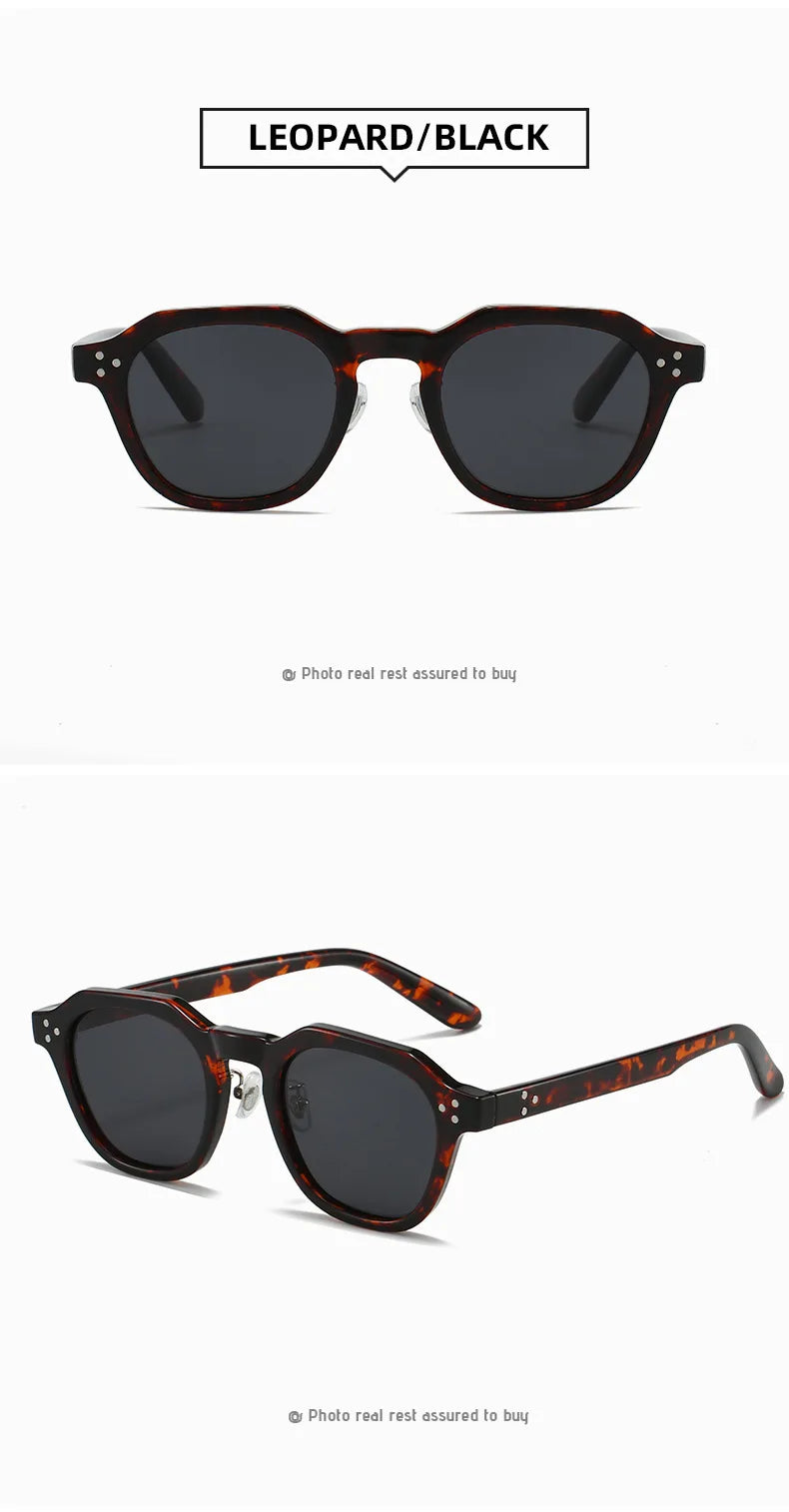 Lunettes De soleil polarisées rétro hommes ultralégères TR90 cadre polygone femmes lunettes De soleil en plein air haute qualité lunettes De voyage Gafas De Sol