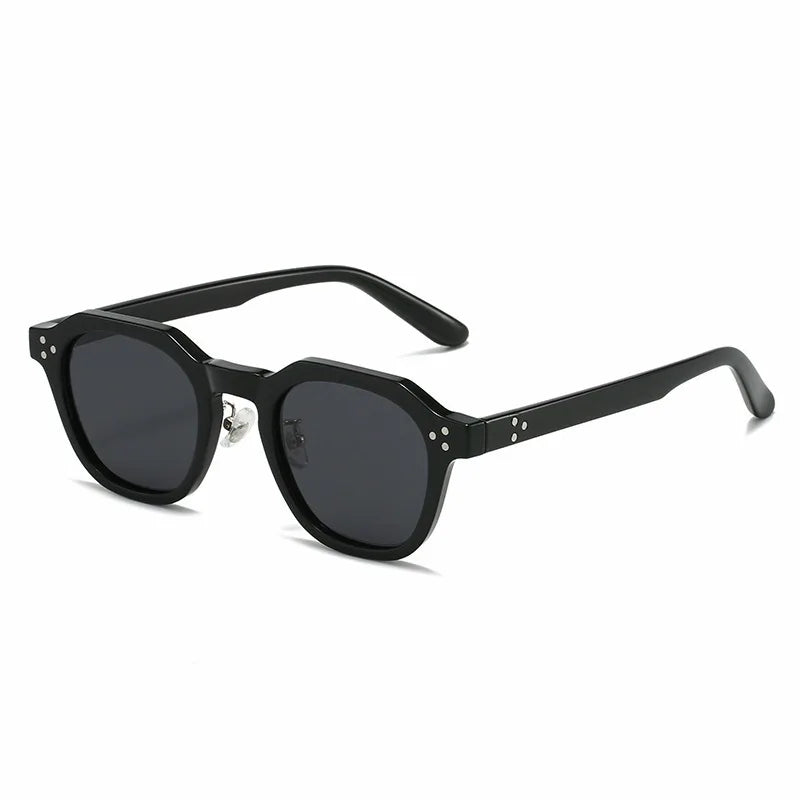 Lunettes De soleil polarisées rétro hommes ultralégères TR90 cadre polygone femmes lunettes De soleil en plein air haute qualité lunettes De voyage Gafas De Sol