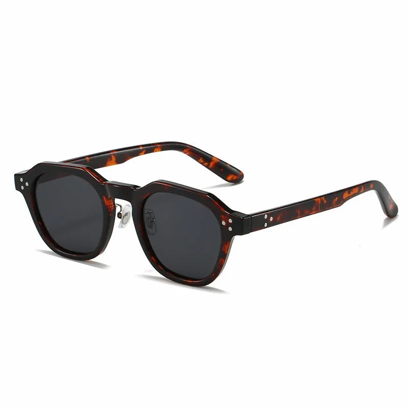 Lunettes De soleil polarisées rétro hommes ultralégères TR90 cadre polygone femmes lunettes De soleil en plein air haute qualité lunettes De voyage Gafas De Sol
