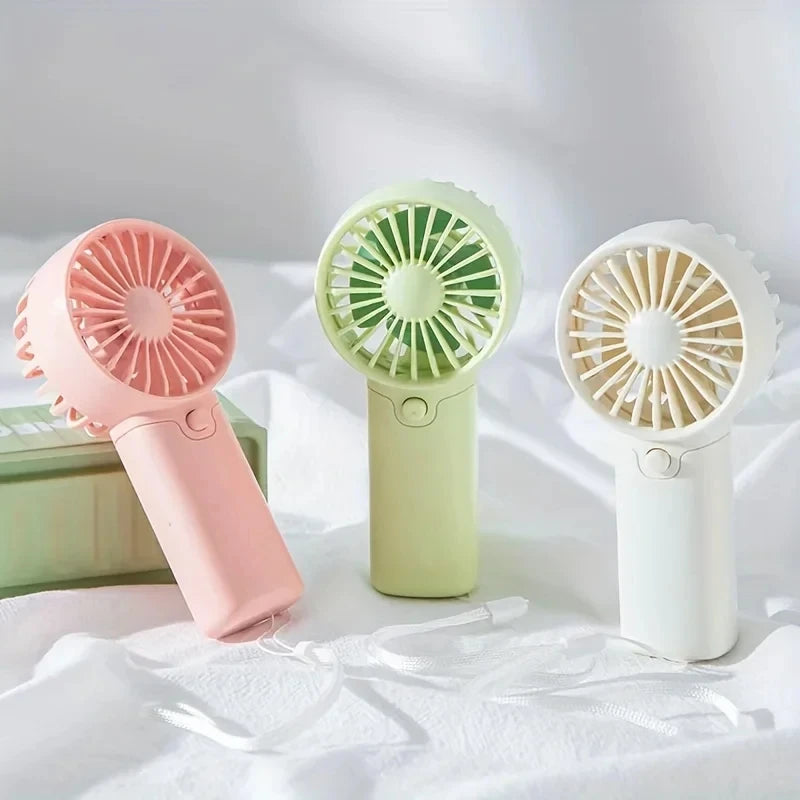 2025 mignon Mini ventilateur Portable ventilateur léger pratique ventilateur taille de poche à faible bruit petit ventilateur électrique étudiant cadeau ventilateur extérieur