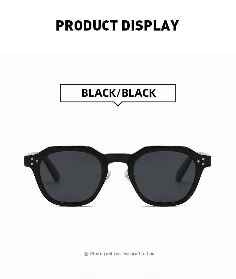 Lunettes De soleil polarisées rétro hommes ultralégères TR90 cadre polygone femmes lunettes De soleil en plein air haute qualité lunettes De voyage Gafas De Sol