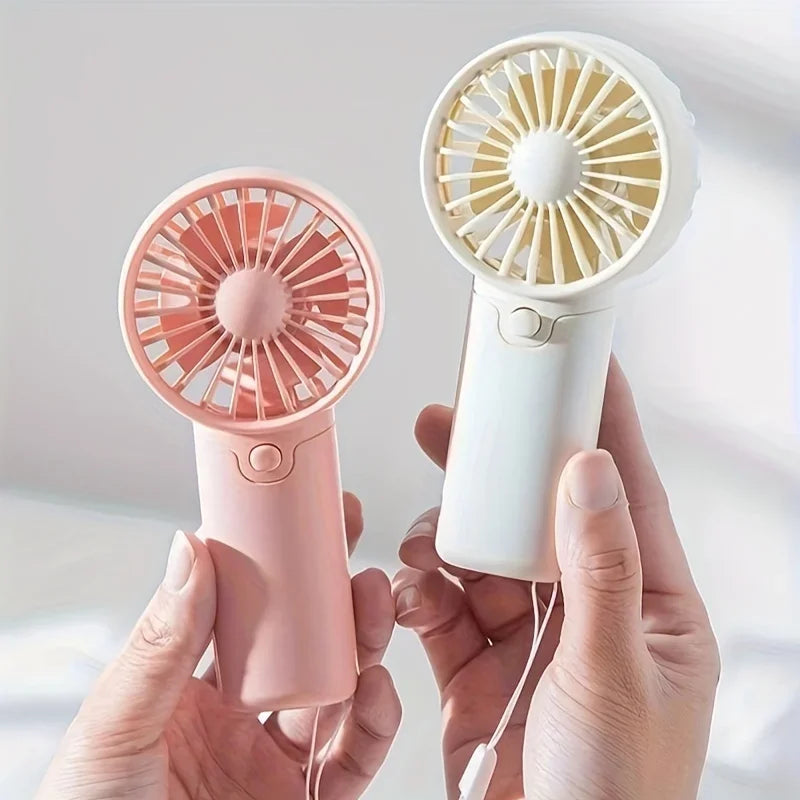 2025 mignon Mini ventilateur Portable ventilateur léger pratique ventilateur taille de poche à faible bruit petit ventilateur électrique étudiant cadeau ventilateur extérieur